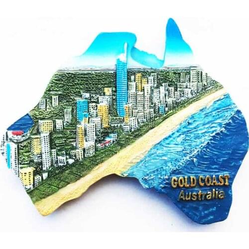 China Huangshan Yingkesong three-dimensional scenery tourist souvenirs magnetic stickers refrigerator stickers