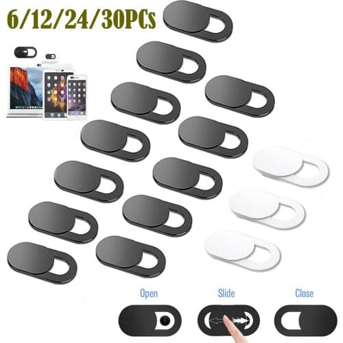 6-30PC Webcam Cover Universal Phone Antispy Camera Cover For iPad Web Laptop PC Macbook Tablet lenses Privacy Sticker For Xiaomi
