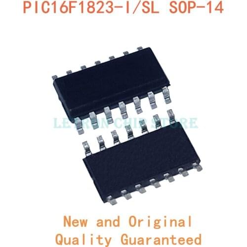 2PCS PIC16F1823-I/SL SOP14 PIC16F1823 I/SL SOP-14 SOP SOIC14 SOIC-14 SMD new and original IC Chipset