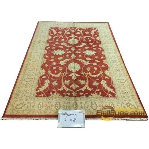 Original single export Turkish handmade carpets OUSHAK Ozarks pure wool carpet XD1-6 5x8gc47zieyg28