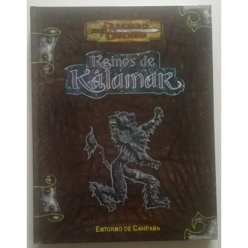 Role play, KALAMAR kingdoms, ED. LA FACTORIA, campaign environment, year 2000, D20 D & D