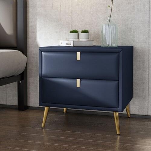 Bedside cabinet solid wood simple modern small cabinet light luxury storage cabinet bedroom bedside narrow cabinet