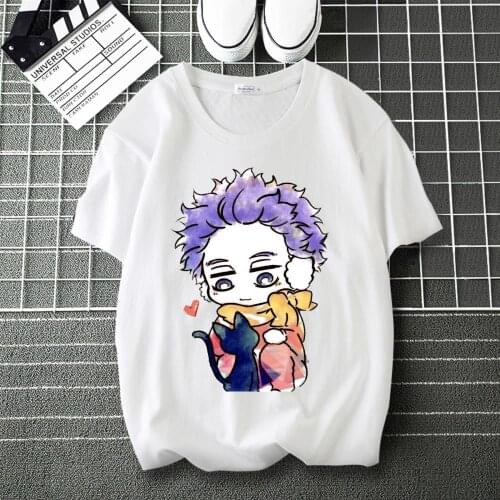 My Hero Academia Bakugo Katsuki Comic Printed High flexibility T-Shirt Round Neck Short Sleeve Modal Shirt T shirt