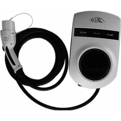 Factory Directly Plastic Wallbox Home 7KW 32A Type2 AC EV Fast Charger Leakage Protection Charging Station