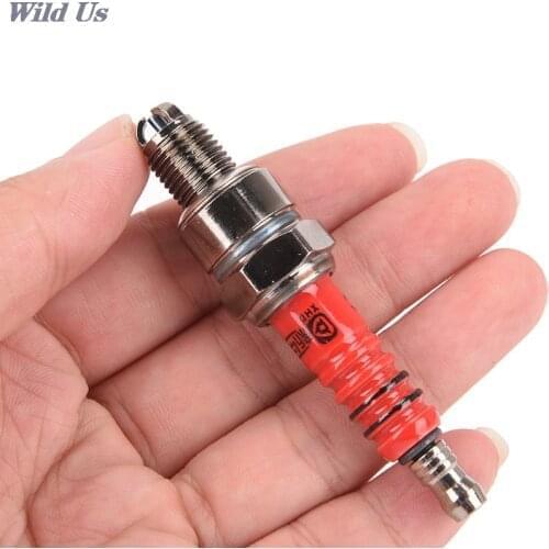1pc High Performance 3 Electrode Spark Plug Rep C7HA C7HSA For Scooter GY6 50cc 150cc