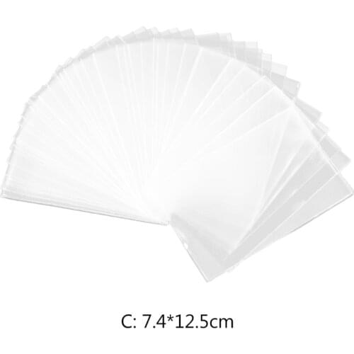 100pcs Card Sleeves Magic Board Game Tarot Trading Cards Transparent Protector 448D