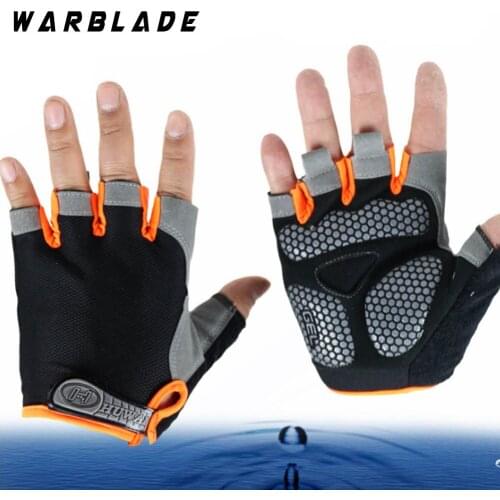 2019 Gloves Half-finger Mittens Fingerless Driveing Gloves Men Exercise Luva Tatica guantes mujer WarBLade