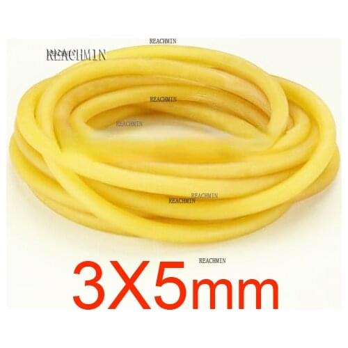 3x5mm 3mm ID 5mm OD natural Medical latex tubing LaTeX tubes rubber tube LTE-F rubber hose rubber band native rubber sac