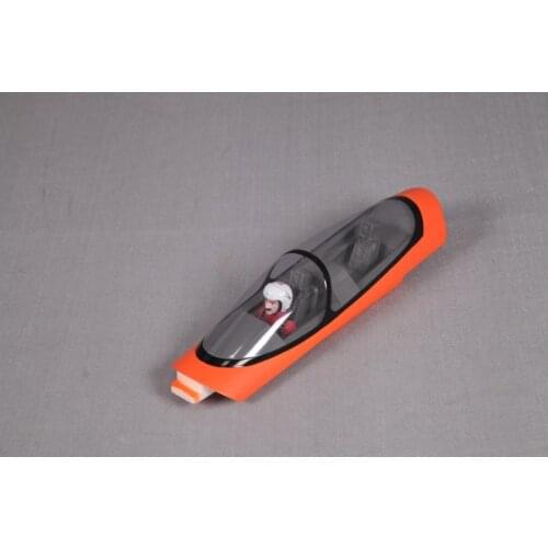 FMS 90mm Ducted Fan EDF Jet Super Scorpion Canopy Set Orange / Red FMSRA105 RC Airplane Aircraft Avion Model Plane Spare Parts