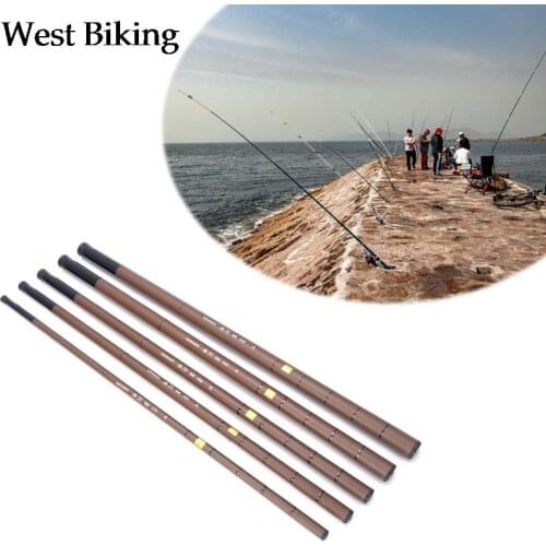 Hot Sale Fishing Rod Ultralight Super Hard Telescopic Carbon Fiber 2.7-6.3m