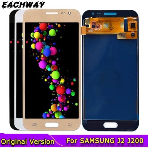 J2 2015 Screen 5.0" For Samsung Galaxy J2 J200 LCD J200F J200H J200Y LCD Display Touch Screen Digitizer Display Assembly j200fn