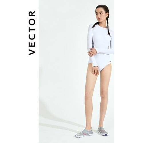 Summer Print Zipper One Piece Swimsuit Closed Long Sleeve Swimwear Sports Surfing Womens Swimming Bathing Suit Beach Bather