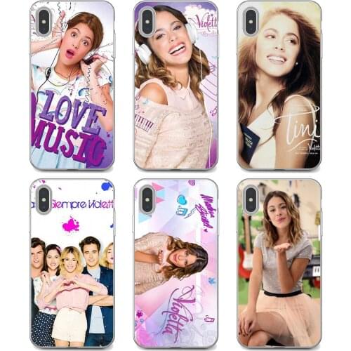 Tini-la-nouvelle-vie-de-Violetta Soft TPU Covers For Apple iPhone 10 11 12 Pro Mini 4S 5S SE 5C 6 6S 7 8 X XR XS Plus Max 2020