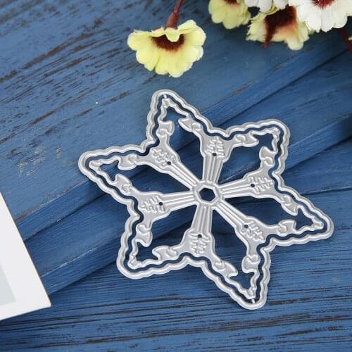 New Snowflake Shape Metal Cutting Dies for Scrapbooking New 2019 Craft Die Cut Card Making Embossing Stencil Photo Making Craft