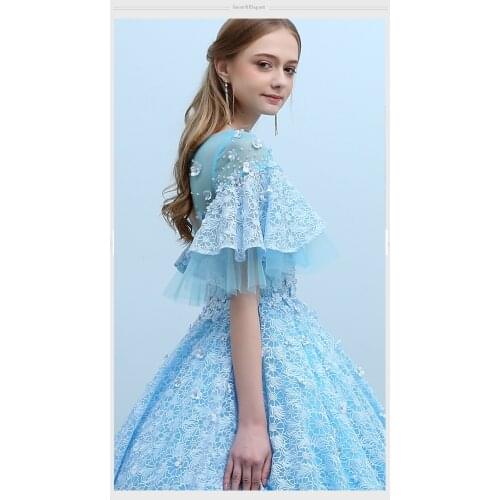 Luxury princess flare sleeve embroidery ball gown medieval dress Renaissance costume Victorian/Marie/can customs make