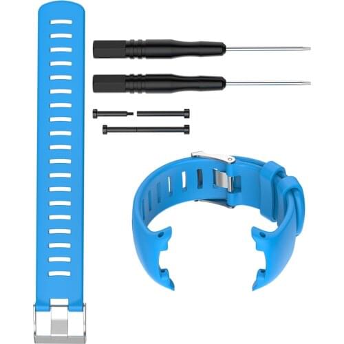 Silicone Replacement Watch Band Strap For Suunto D4 D4i Novo Dive Computer Smart Watch Wristband Bracelet Wrist Watch Straps
