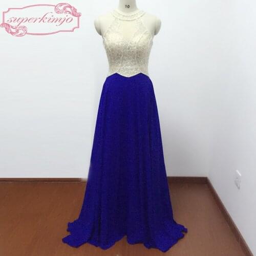Superkimjo Womens Evening Chiffon Dresses