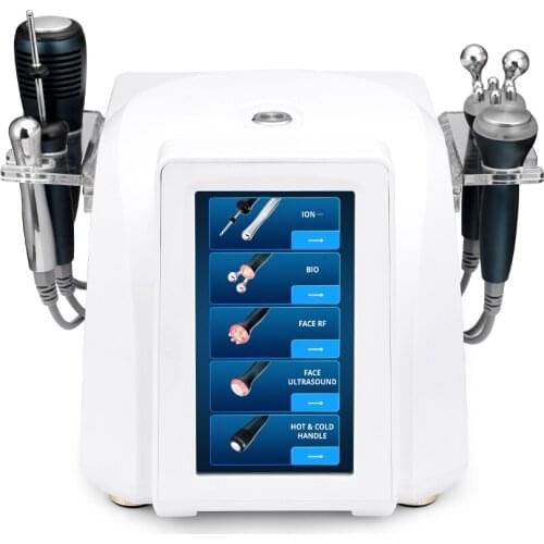 Surebty Ultrasonic Rf Skin Tightening Acne Comdone Reduction Cold Hammer Face Lifting Machine