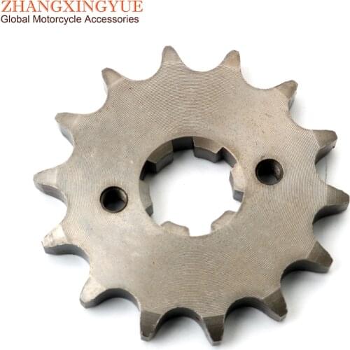 Motorcycle 14 Teeth Drive Sprocket for Yamaha SR125 XT125 XT125R XT125X YBR125ED SR YBR 125cc 5mm 93822-14043-00 3D9