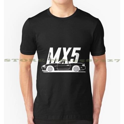 Mazda Mx5 Nb Side Front Shirt Design Fashion Vintage Tshirt T Shirts Mazda Mx5 Side Mk2
