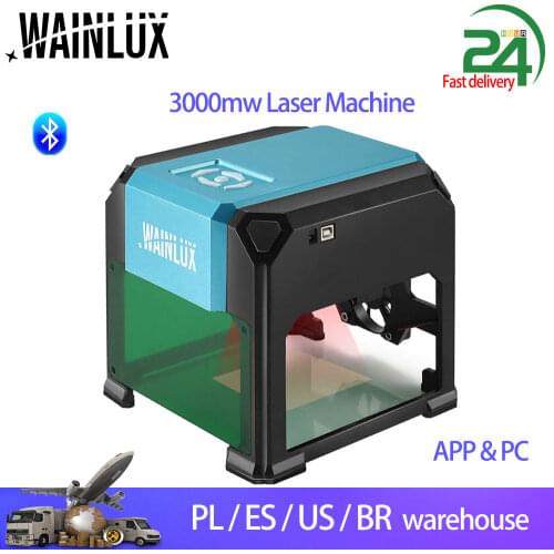 Upgrade Bluetooth 3000MW CNC Laser Engraving Machine AC 110-220V DIY Engraver Desktop Wood Router Cutter Printer