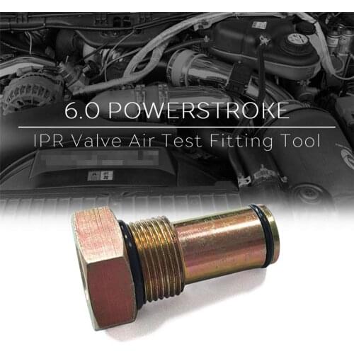 1PC Oil Pump IPR Valve Air Test Tool For Diesel Engine 6.0L Test Assembly Tool