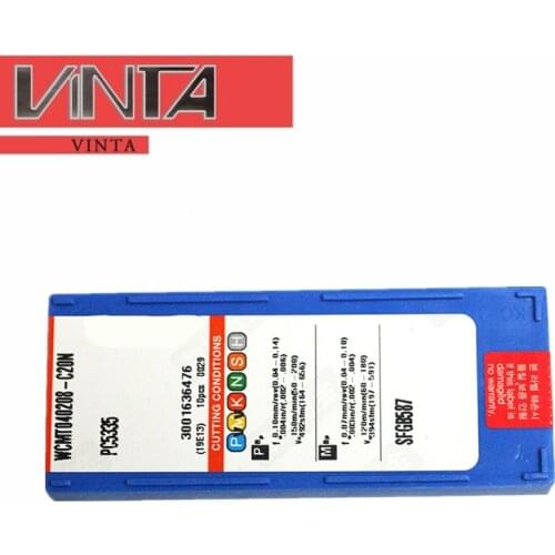 10pcs/lot KORLOY Drill Insert WCMT03 04/050308 06T308 080408-C20N PC5335 milling insert Violent drill blade milling insert CNC