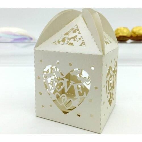 50Pcs wedding gifts for guests Candy Boxes birthday party or baby shower Candy Boxes wedding favor box Party Supplies 8ZSH135