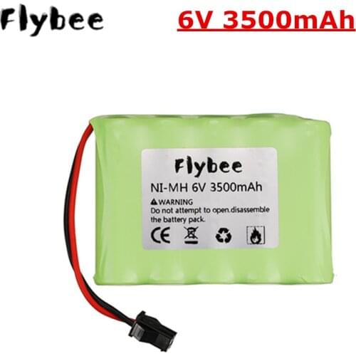 6v 3500mah NI-MH Battery For Rc toys Cars Boats Tanks Robots Gun NiMH AA 6v 2400mah Rechargeable Battery Pack 1pcs to 5pcs