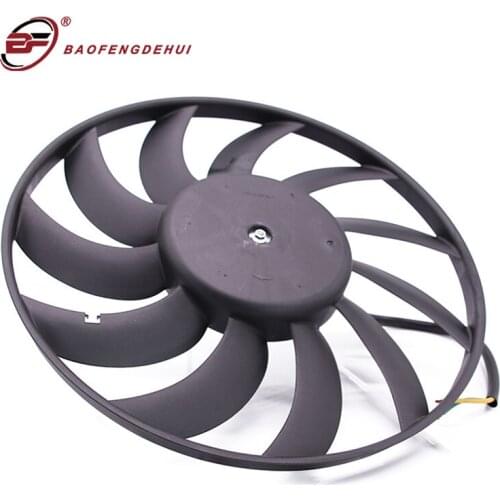 Car Radiator Fan Big 4F0959455 Engine Cooling For Audi A6 A6AR A6Q Auto Cooler Fan Assemble BLB/BNA/BRF/BFJ 400W