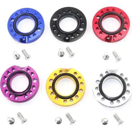Motorcycle Parts 28mm CNC Carb Carburetor Inlet Manifold Adjuster Universal flange Spinner Plate Adaptor For Pit Dirt Bike
