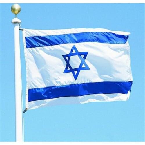 Israel Flag 3*5 Feet. Polyester Flag.90*150cm Big Banners Israeli Flag ,Isreal Flag Banner