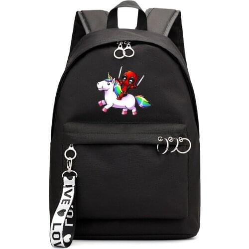 Hot sale unicorn Backpacks Boy Girl school bag Students Back To School Gift Mochila Men Women fashion backpack Teens Travel Bags