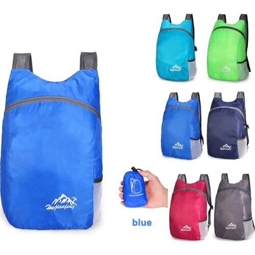 20L Ultralight Men Women Sports Travel Backpack Portable Kids Children Camping Knapsack Outdoor Hiking Climbing Small Bags