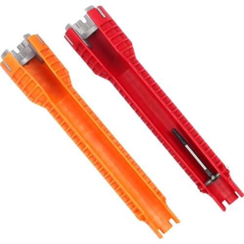 8 In 1 Faucet And Sink Installer Multifunctional Wrench Tool For Kitchen Bathroom Water Pipe Extra-long Design Wrench Tools