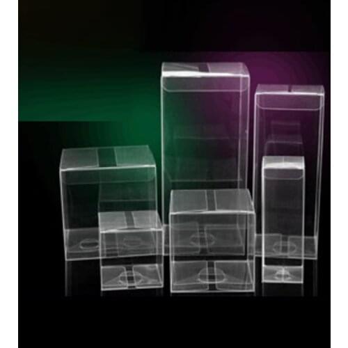 Can customize logo spot PVC packing box / Pet transparent packing box PP plastic gift box biscuit box soap box customization