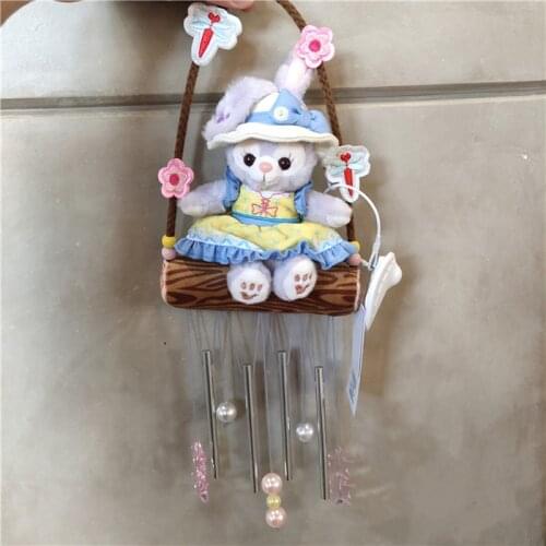 New Shanghai Disney Summer Star Dew Wind Chime Dreamcatcher Car Hanging Ornaments Garland Cute Commemorative Gift AG2541