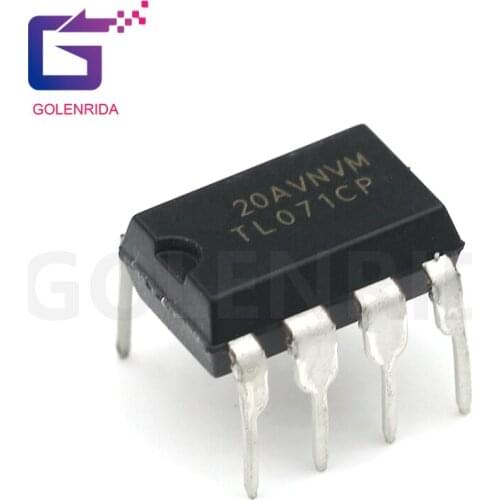 10PCS TL071CP DIP8 TL071 DIP-8 071CP DIP TL071C Operational Amplifier