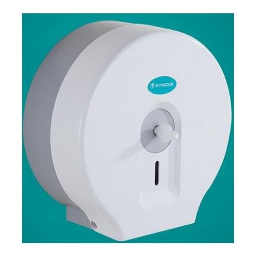 Wholesale ABS Plastic material paper roll racks waterproof tissue box white, Hotel/Kitchen/Toilet paper holders wall mounted