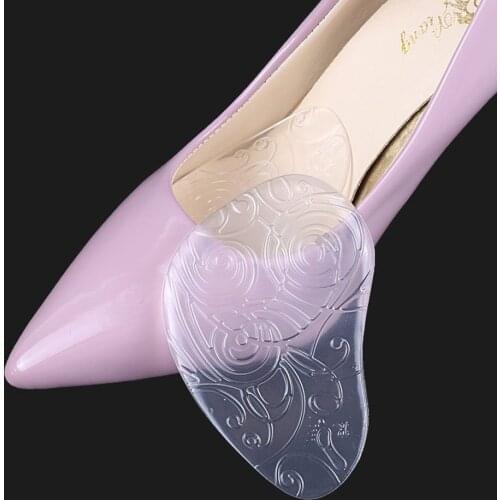 2pcs Shoe Pads Forefoot Cushion Silicone Massage Non Slip High Heels Insole Pain Shoes Accessories Foot Care Tool Dropshipping