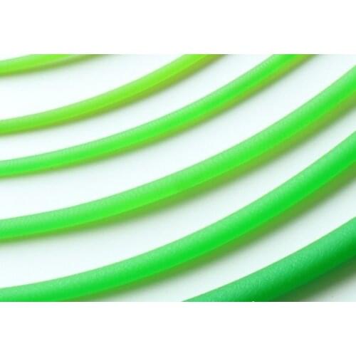 Polyurethane belt PU round belt with green belt meltable cord 3/4/5/6mm PU round belt