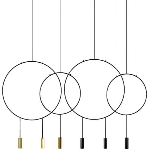 Modern Led Vertigo Light Hanging deco chambre