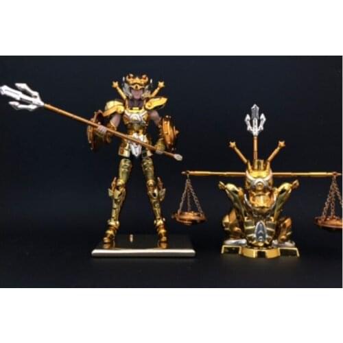 In stock DDP gold Libra Dohko with holy object action figure doll toy model 10CM