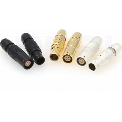 0B PHG FGG 2 3 4 5 6 7 9 Pin Push-Pull Circular Connector Black White Gold Color