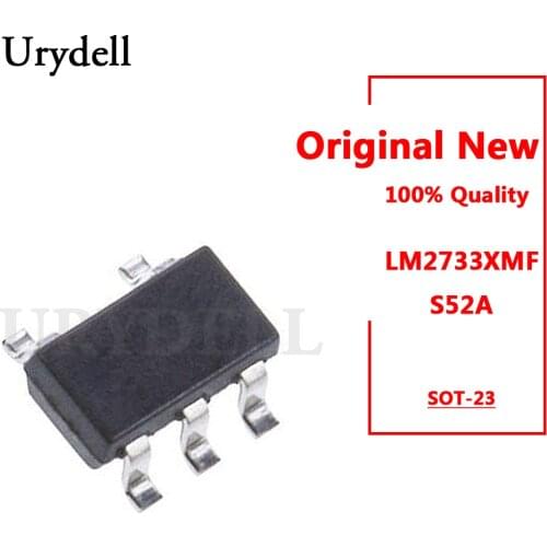 20pcs LM2733XMF S52A Boost Converters With 40V Internal FET Switch SOT-23 New and Original