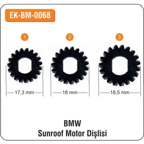 ALTEC For BMW-Sunroof Motor Gears EK-BM-0068