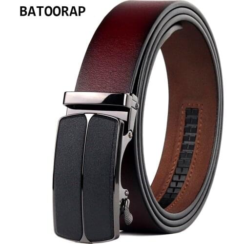 BATOORAP New Vintage Men Luxury Designer Belts Genuine Leather Soft Waist Dress Strap Male Fashion Jeans Belt For Jean BA-FGZ017