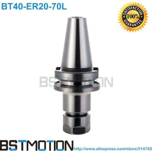 3pcs/lot BT40-ER20-70 ER collet tool holder,Clamping reamers, BT40 ER20 70mm