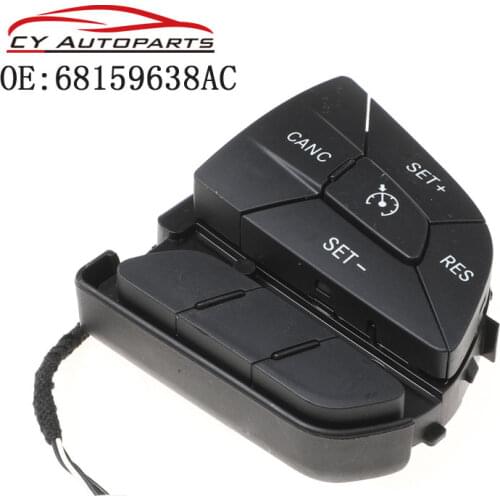 For 2014 -2018 Jeep Grand Cherokee Steering Wheel Cruise Control Switch 68159638AC