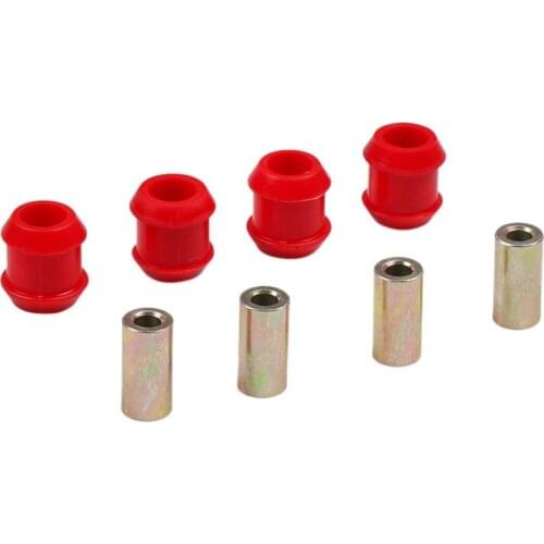 For Honda Civic 88-91 EF ED Polyurethane Front Upper Control Arm Bushing Kit Red